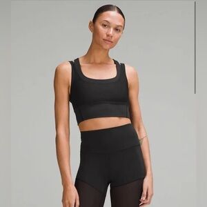 Lululemon Wunder Train Mesh Panel Tank Bra -size 8